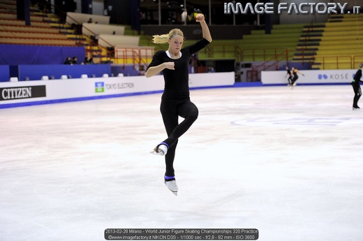 2013-02-26 Milano - World Junior Figure Skating Championships 320 Practice
